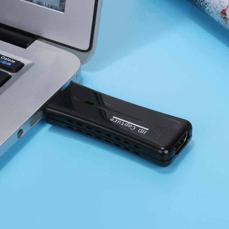 Portable USB 2.0 Port HD 1 Way HDMI 1080P Video Capture Card for Win 7 XP PC US