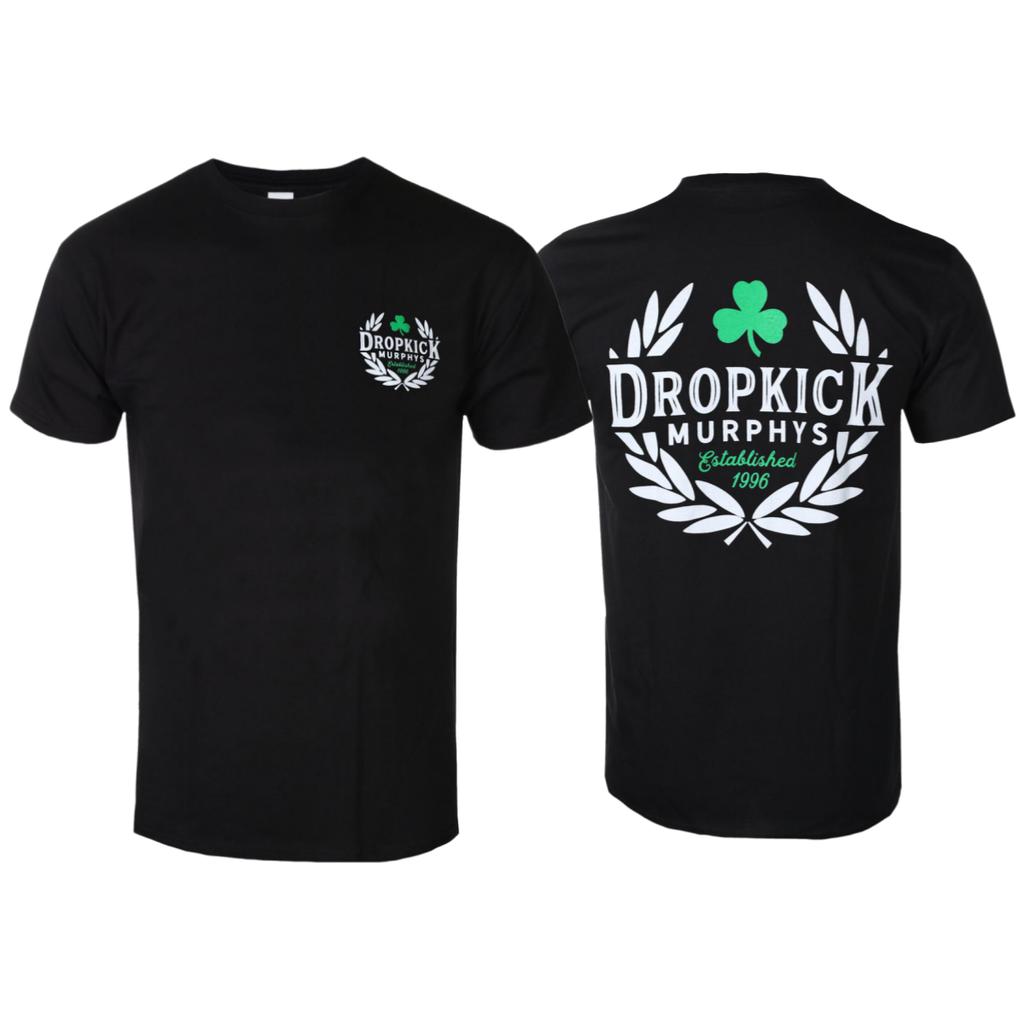 Dropkick Murphys Skelly Skull Printed Tshirt Celtic Punk Band Style Daily Tshirt Suitable For Both Unisex And Unisex