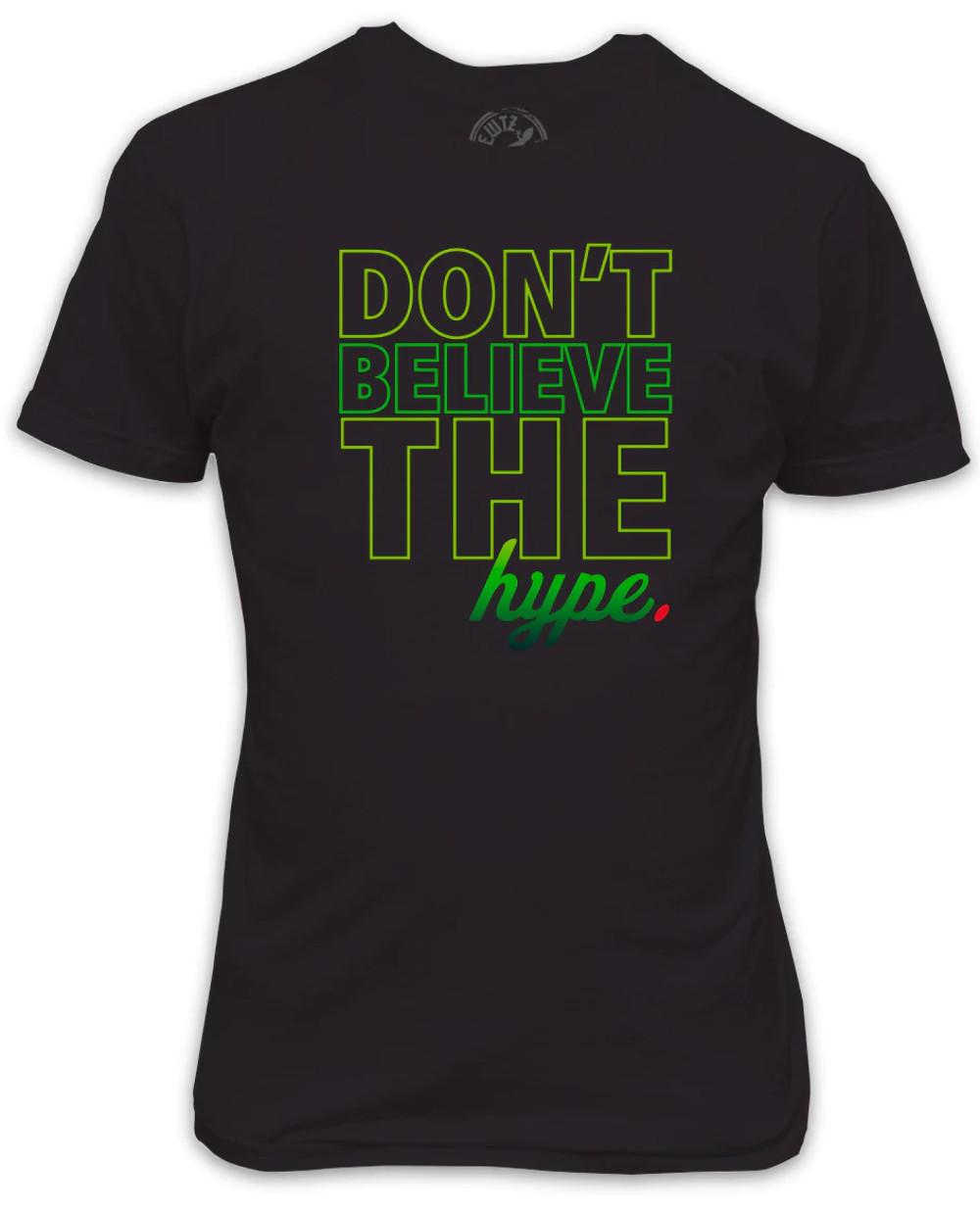 Don t believe the hype rap lyrics inspired t-shirt M