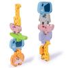 Animal Blocks Wooden Toys Matching Stacking Balance Thinking Sorting Board Game Montessori Sensory Educational Toys for Children