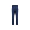 Li-Ning Solid Color Mid Waist Straight Leg Casual Pants Unisex Pants Ink-Blue AKLU495-2
