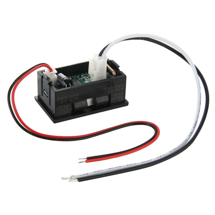 C27D Display Vermelho LED Digital DC 0-10A Amperímetro