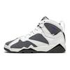 Zapatillas para Niños Air 7 Retro GS Flint 2021 Blanco Gris Pedernal Púrpura Varsity DJ2777-100