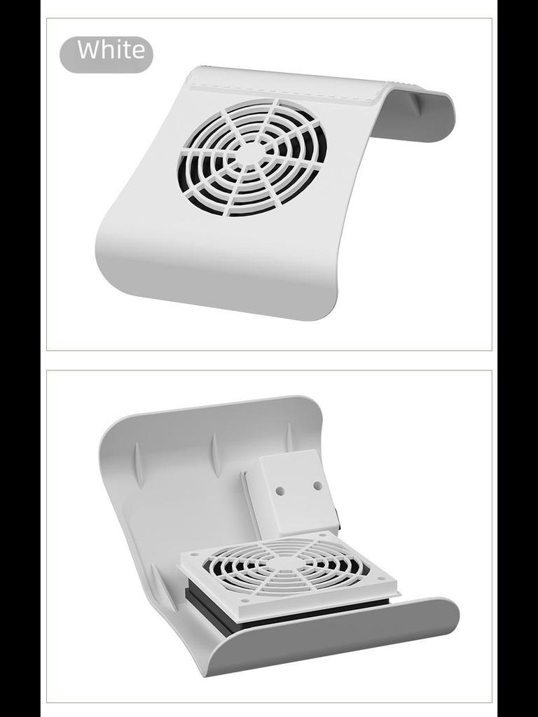 Japanese Nail Shop Silent Nail Dust Collector - New, Powerful, and Efficient Vacuum Cleaner for Nail Removal.