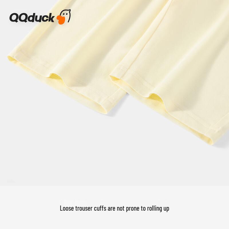 QQ DUCK Unisex Kids' Summer Pajama Set with Duck Raglan