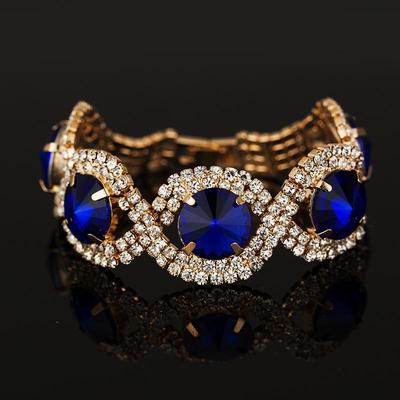 Yufei Mehrfarbiges Kristall-Strass-Armband