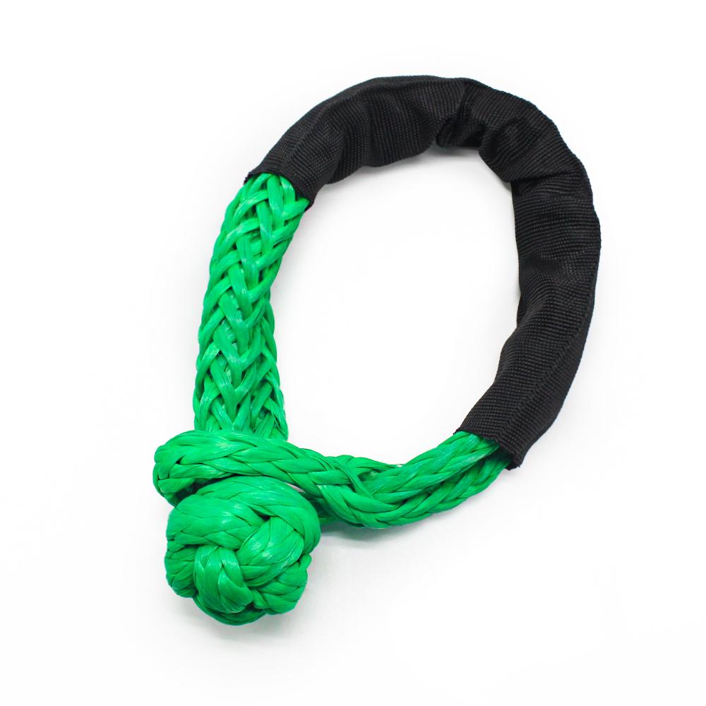 4x4 Winch UHMWPE Synthetic Soft Shackle Tow Recovery Rope Emergency Tools Shipped Within 7 Days 1255