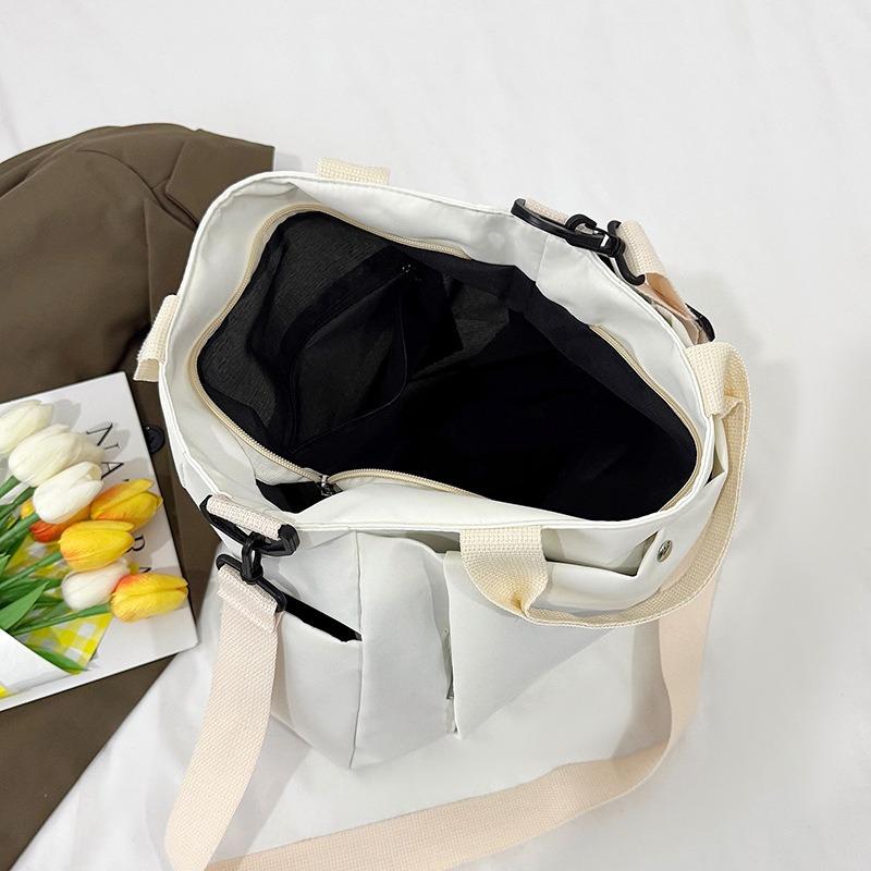 Large Capacity Messenger Bag Women's New Casual Handbag Commuter Tote Bag Simple Bucket Shoulder Bag