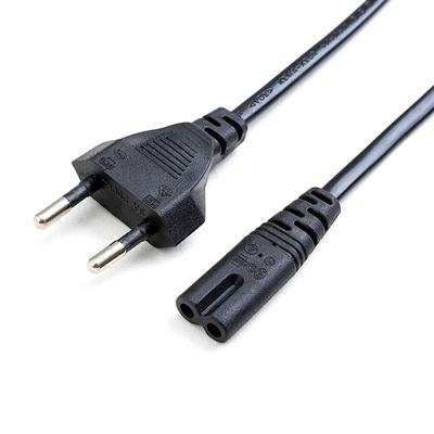 AC Netzkabel 2-polig IEC C7 Figur 8 Kabel 1,5m EU AU UK US Netzstecker Für Dell LG Asus Samsung Notebook TV Drucker Xbox One X PS4