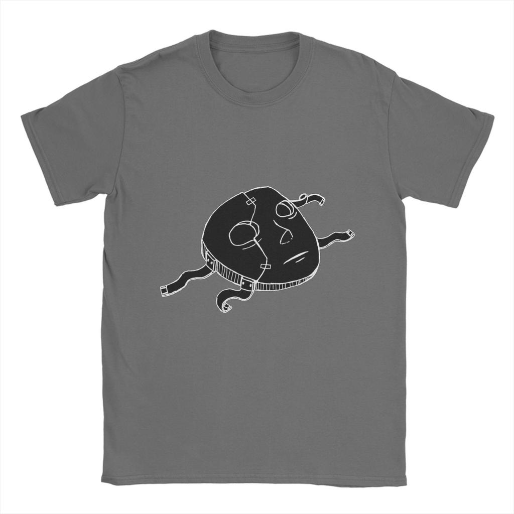 Sally Face Mask Design 100% Cotton T-Shirt For Male Beach Streetwear T-Shirts O Neck Fashion Tees Oversized Printed Tops