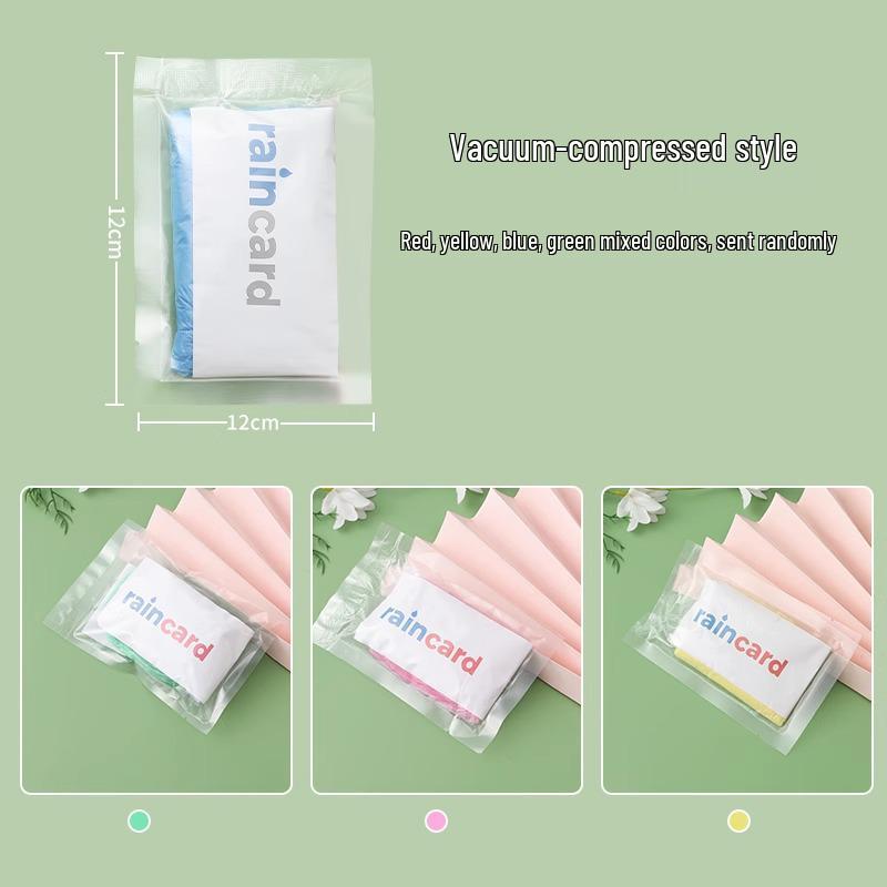 Универсальный взрослый и детский сверхпрочный цельный дождевой пончо