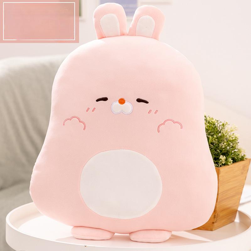 

Новый продукт Yiju s Dundun Animal Pillow, милая круглая подушка в виде динозавра, игрушка в виде розового кролика 45cm