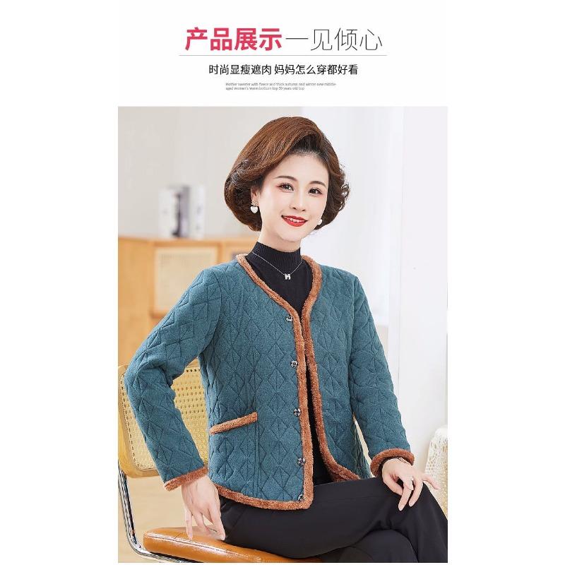 

Новая зимняя хлопковая куртка с утолщенным вельветовым утеплителем для женщин XL синий