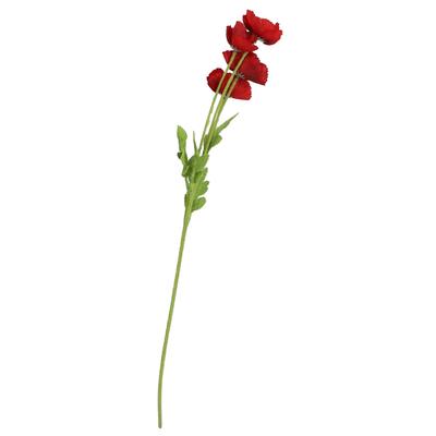 Künstliche Blume Dekorativ Lebensecht Elegantes Aussehen Kunstblume für Zuhause Wohnzimmer Hochzeit Rot