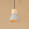 Modern Industrial Cement Solid Wood Small Chandelier Restaurant Kitchen Cafe Bar