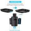 2 In 1 Car Cup Holder 360-degree Rotating Dining Tray Car Water Cup Holder Coffee Hamburger Storage Box Small Dining Table