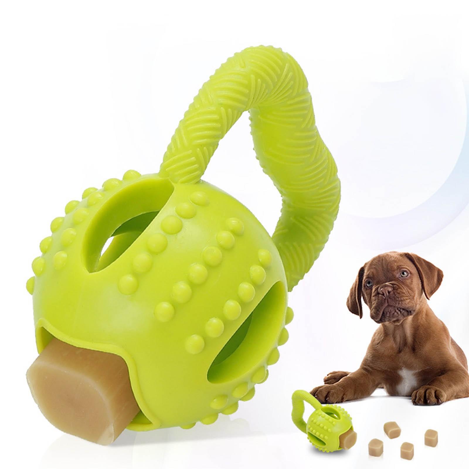 

Square Pull Ball - Teeth Cleaning Cheese Ball Interactive Educational Pet Toys One Size зелёный