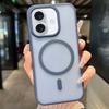 Transparent TPU Hybrid PC Magsafe Phone Case