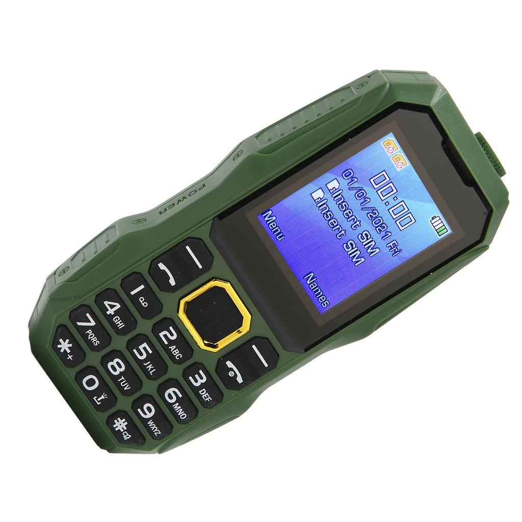 Entsperrt Senior Handy 2G GSM Dual SIM Karte 5800mAh Batterie Große Taste Lauter Stimme Handy