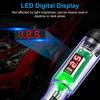 Digital LED Voltage Tester with 3V to 120V Ranges & Safety Plastic Designs Auto Circuit Test Pen for Car & Motorcycle