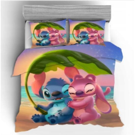 Quilt Cover Bedding Three-Piece Four-Piece 3D Digital Printing Kit Cartoon 90*190