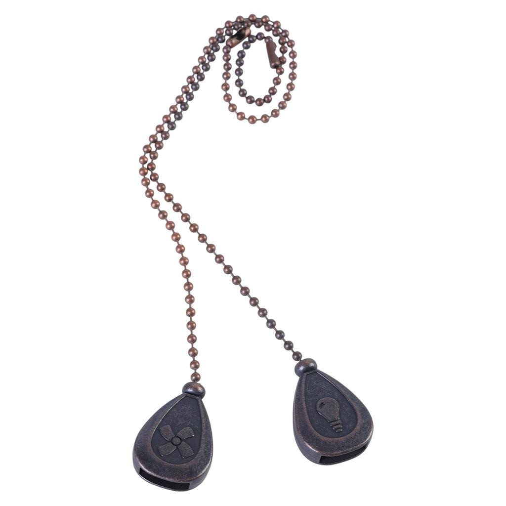Classical Drop Pendant Ceiling Fan Pulls Metal Chain Extensions Ceiling Fan Pull Chain Enhancements for Lights & Fansa
