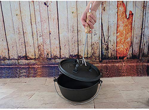 CAMPING MOON Dutch Oven Lid Lifter, Stainless Steel, 36cm, MS-34