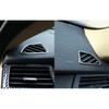 Vinyl Carbon Fiber Cover Trim Dashboard Side Outlet Vent 08-13 For BMW X5 X6 E70