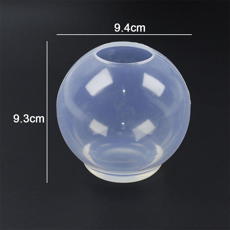 1PC 20-100mm Ball Shape Silicone Mold 3D Planet Ball Epoxy Resin Mould for DIY Crafts Home Decoration Tools