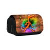 Rainbow Friends Double Layer Pencil Case With Large Capacity For Students And Kids