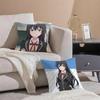 YYukinoshita YYukino Cushion Cover Pillowcase Short Plush Invisible zipper Room Sofa Cushion Cover