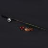 Plastic Simulation Telescopic Pet Cat Funny Teaser Dangler Rod Stick with   Catnip Interactive Training Toy
