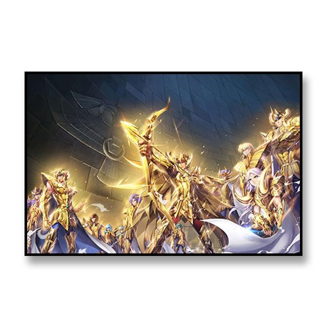 

Saint Seiya аниме постер Афина декоративная роспись Аид декоративная живопись детская комната настенная художественная картина домашний декор эстетическая 21cm×30cm NoFrame