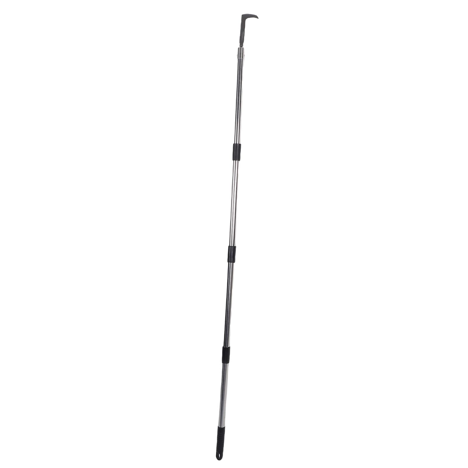 

Crack Weeder Tool Set with 63in Handle 2 in 1 Stainless Steel Crevice Weeding Tool Brush for Patio Driveway Sidewalk Moss Removal