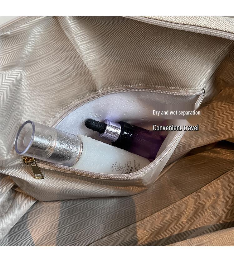 Women's Waterproof Gym Bag with Wet/Dry Separation, Large Capacity Sports Training Bag for Swimming and Short Trips