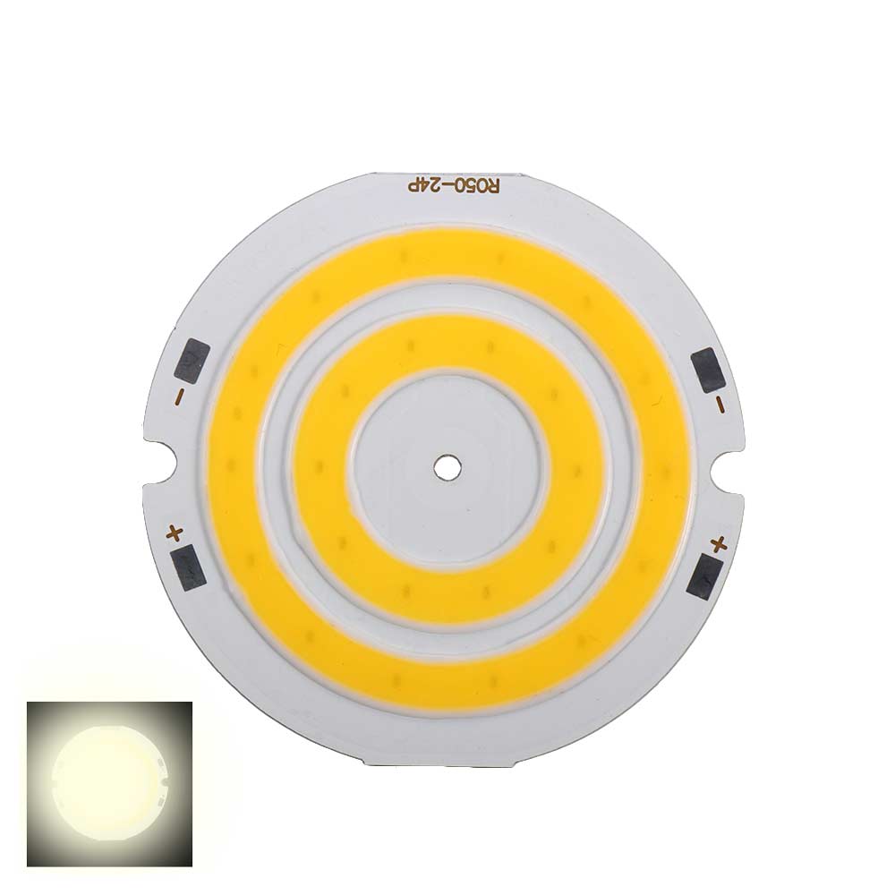 1 pcs DC 3V 4V Round Circular LED Warm/Cold/Red/Blue Light DIY Lamp Light Plate Lighting Components COB Lighting COB Chip