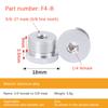 Microphone Stand Conversion Screws 1/4" To 5/8" Thread Screw Mount Adapter For Microphone Stable Clip Cantilever Stand