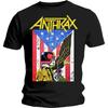 Anthrax 'Dread Eagle' Black T Shirt - NEW