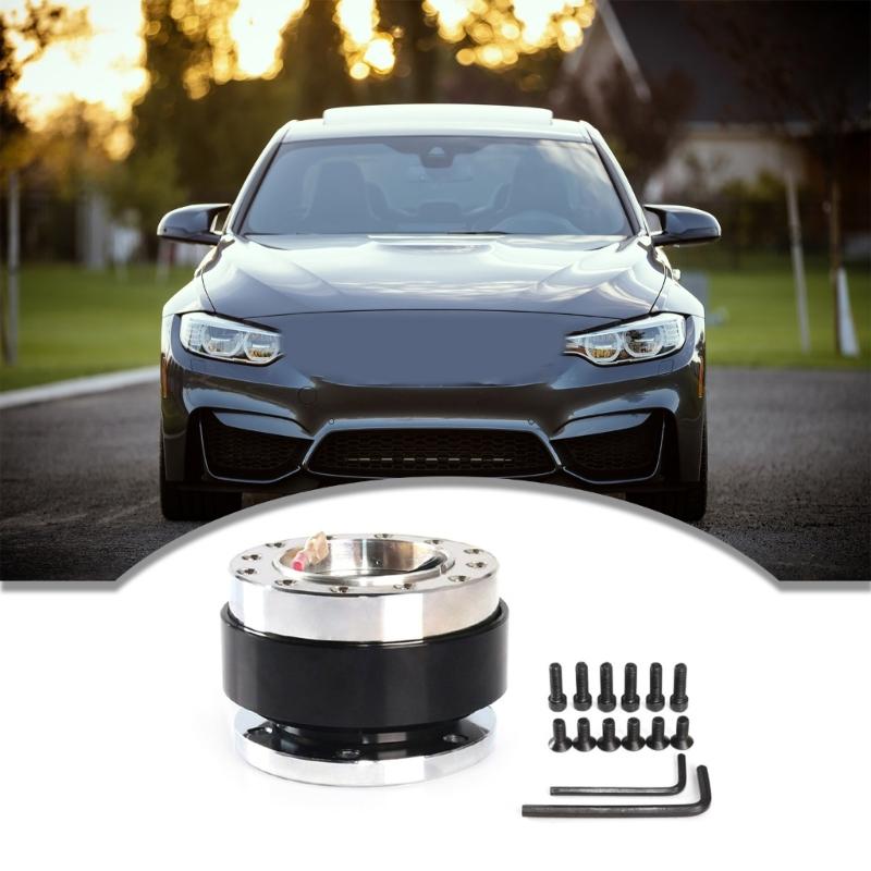 Adapter Szybkiego Wypinania Kierownicy Podstawa Piasty Szybkozłączki Ze Stopu Aluminium, Akcesoria do Łatwej Instalacji