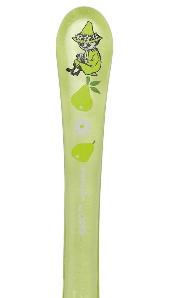 Yamaka Shoten MOOMIN Acrylic Clear Resin Dishwasher 18 X Snufkin Made In "Hederma" Spoon, Safe, 3.5cm, Merchandise, Japan, MM8103-850