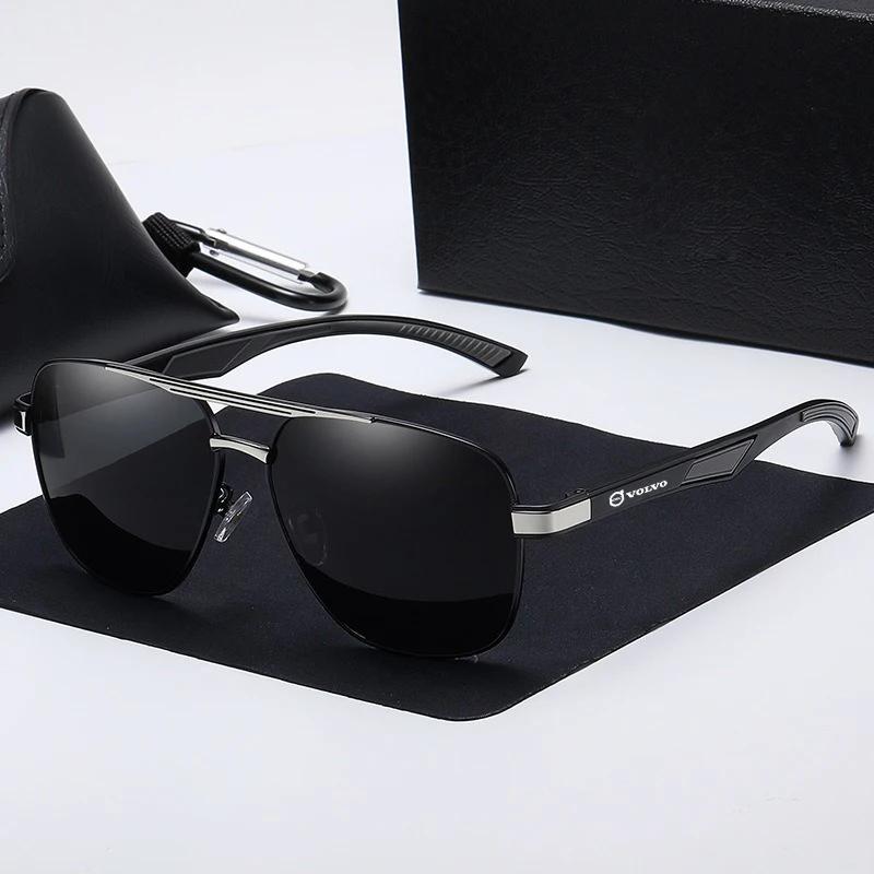 Hub Caps Fashion Luxury Sunglasses Men Driving Sunglasse Men Women Polarized for Volvo XC40 XC90 V40 V90 V60 XC60 S80 S60 S90 C4