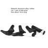1 Pair Anti-slip Handlebar Grips Horn Design Lightweight Shock-Absorbing Handlebar Sleeves for Cycling
