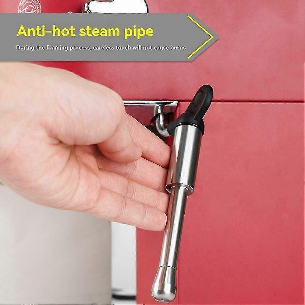 Coffee Maker Steam Nozzle Steam Wand Nozzle Stainless Steel Multiple Holes Tip Milk Foam Spout for Delonghi EC685