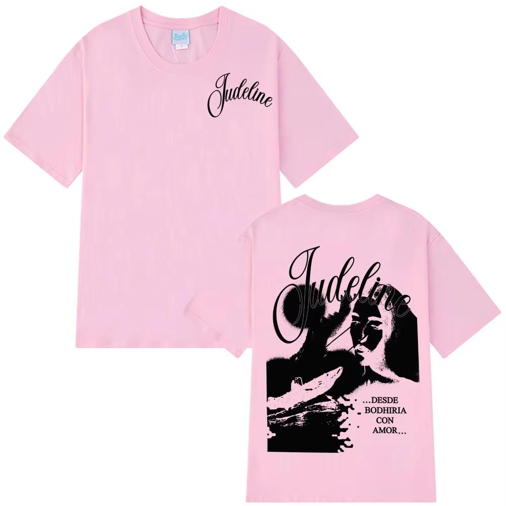 Singer Judeline Album Tour 2026 Graphics Tshirt Unisex Women Fashion Vintage Tshirts Summer Casual Shortsleeved pure Cotton Tee