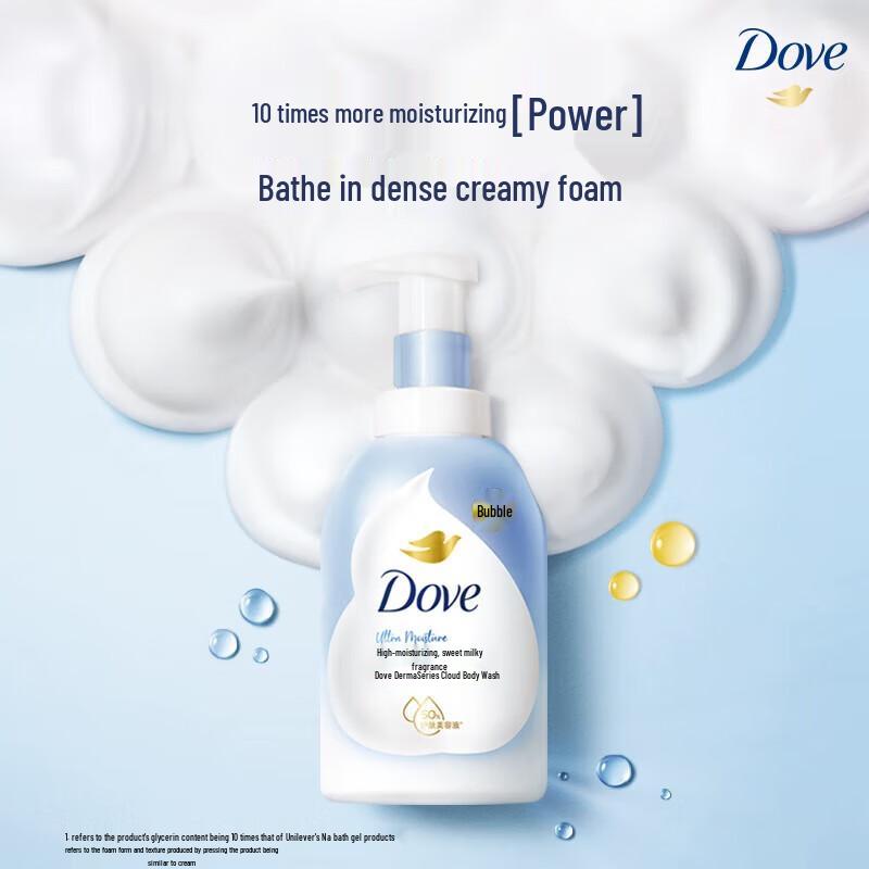 Dove Dense Foam Bubble Body Wash