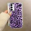 Retro White Leopard Print Women Phone Case for Samsung Galaxy A16 A55 A07 A17 A56 A36 A26 A53 A06 A14 A24 A34 A54 A15 A12 Cover