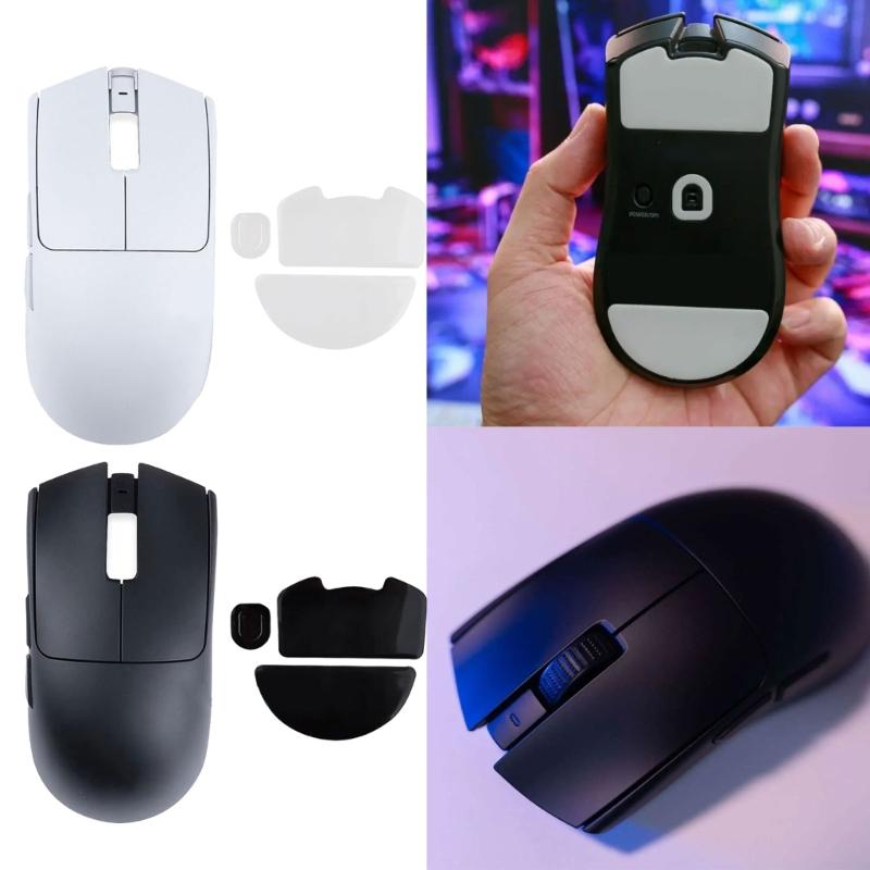 Plastic Mouse Top Shell Durability and Wear Resistant For Game Mosue Protections with Mouse Foot Skates Feet Sticker