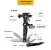 Multifunctional Outdoor Tool: Pliers, Hammer, Folding Knife, Vehicle Window Breaker