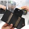 Faux Leather Phone Case for IPhone17 16 15 14 13 12 11 X XS XR 8 7 6 E Pro Max Plus Mini Wallet Protective Cover with Lanyard