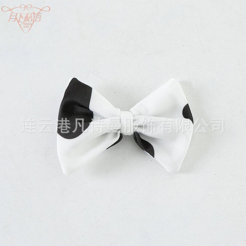 Fun A Piece of Hair Strap Underwear In Stock Japanese Cute Wind Comfortable Breathable Cow Flower Underwear Underwear Set